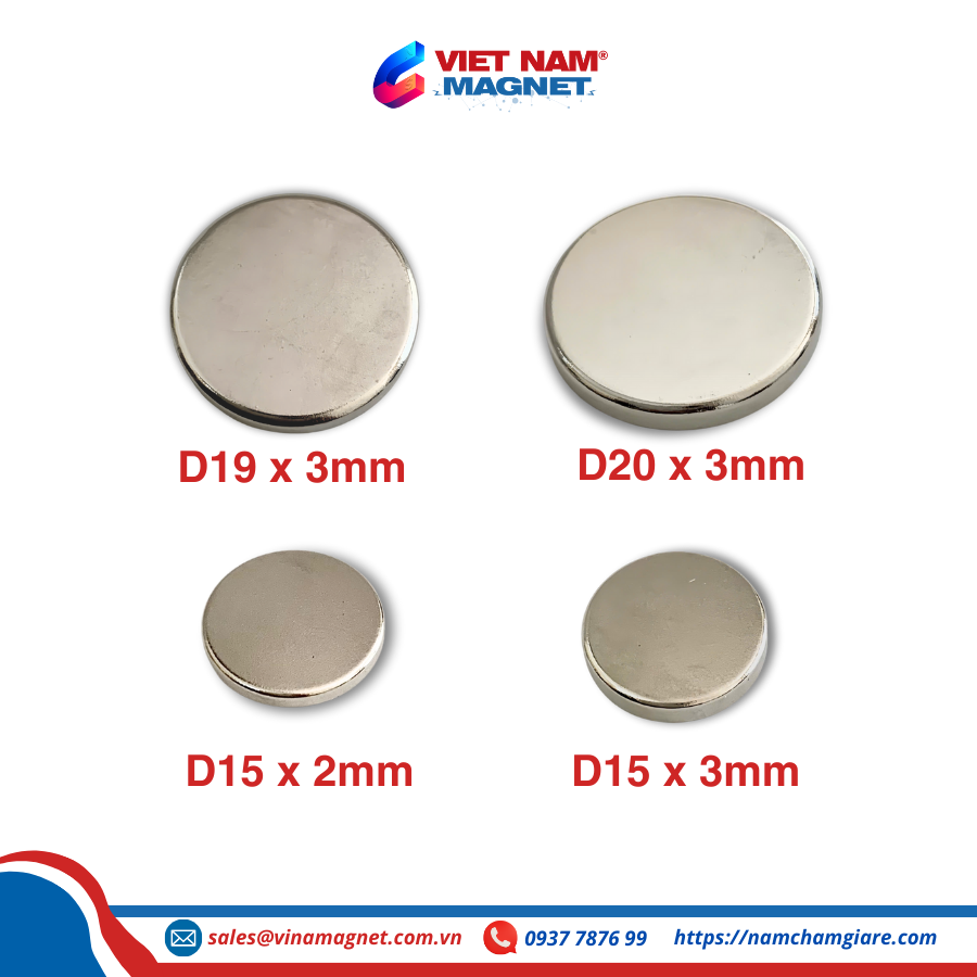 Nam châm đất hiếm cho ba lô